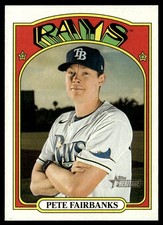 2021 Topps Heritage Pete Fairbanks Tampa Bay Rays #105