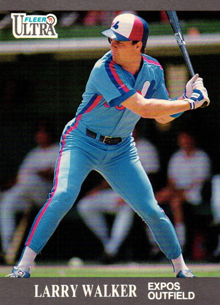 1991 Ultra Update #U-93 Larry Walker