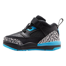 Jordan Spizike Low Baby/Toddler Shoes Black/Gamma Blue/Wolf Grey