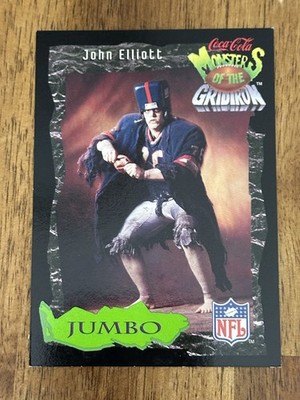1994 Classic Pro Line Live Coca-Cola Monsters of the Gridiron - John Elliott #22