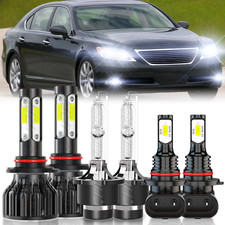 6x Hid Headlight Kit Hi-low Beam Fog Light Bulbs For Lexus Gs350 2007 2008-2011