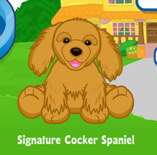 Webkinz Signature Cocker Spaniel Virtual Adoption Code Only Messaged Webkinz Dog