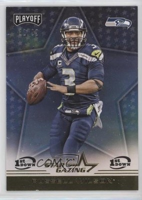 2016 Panini Playoff Star Gazing 1st Down 32/99 Russell Wilson #SG-RW 4k8
