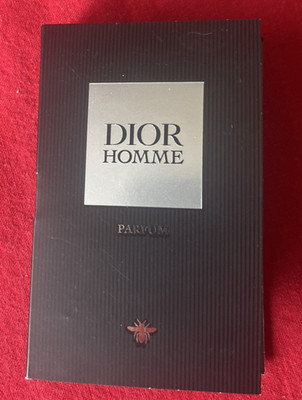 DIOR HOMME PARFUM 0.03 OZ / 1 ML SPRAY FOR MEN BRAND NEW CARDED