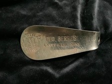 Vintage shoehorn from Central Shoes Lakeville, Minnesota