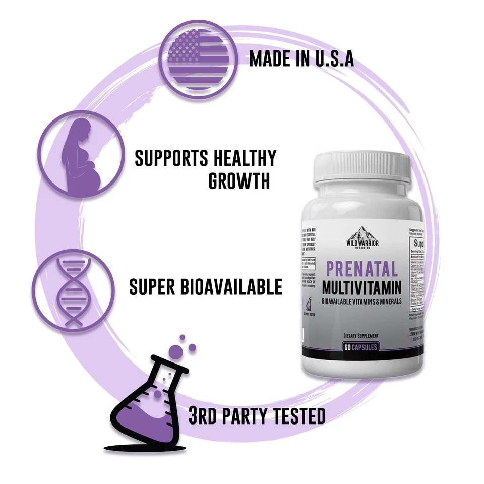 Prenatal Vitamin with Methylfolate and Iron - Image 4 of 4