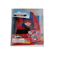 Miraculous Ladybug Tiny Backpack Stationary Set Stickers Notebook Markers Small