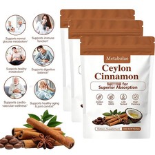 Metabolae Ceylon Cinnamon Capsules   300 Soft...