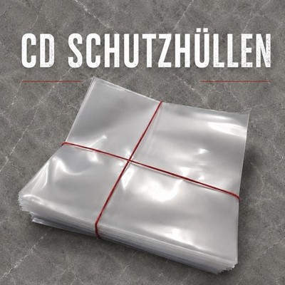 100 CD Schutzhüllen CD + Leerbox Digipack