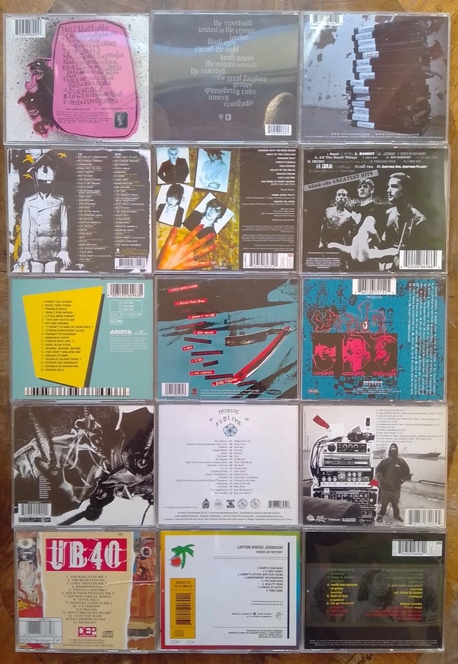 15 CD's - Punk Rock Rockabilly Ska Reggae Gallows Blink 182 Sublime Jan Delay - Bild 2 von 4