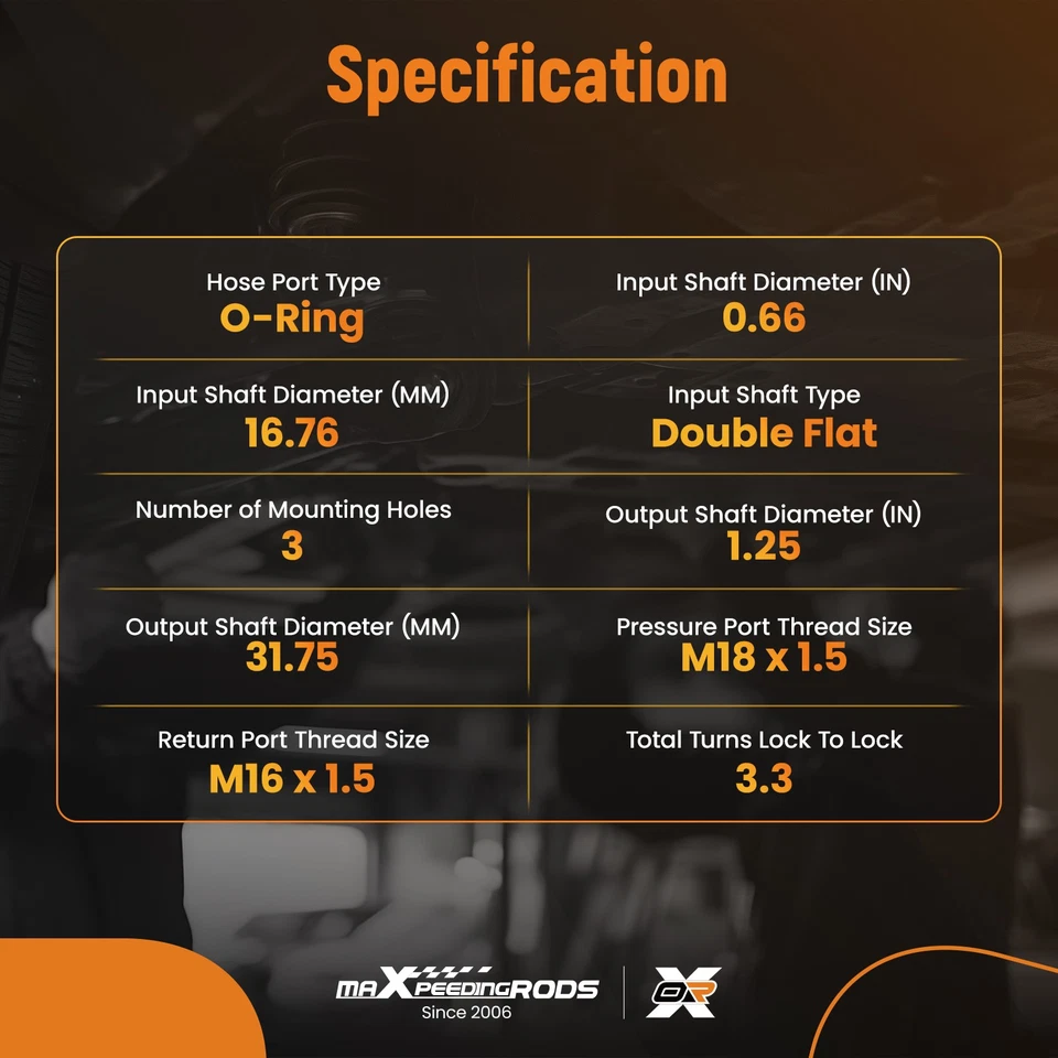 Caja de cambios de dirección asistida para Cadillac Escalade ESV Chevy GMC Sierra 27-8413 Foto 4 de 4