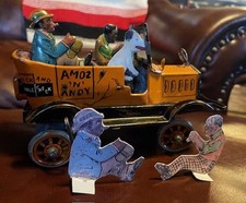 Marx Amos and Andy Reproduction Driver  Passenger for Fresh Air Taxi -Free Ship