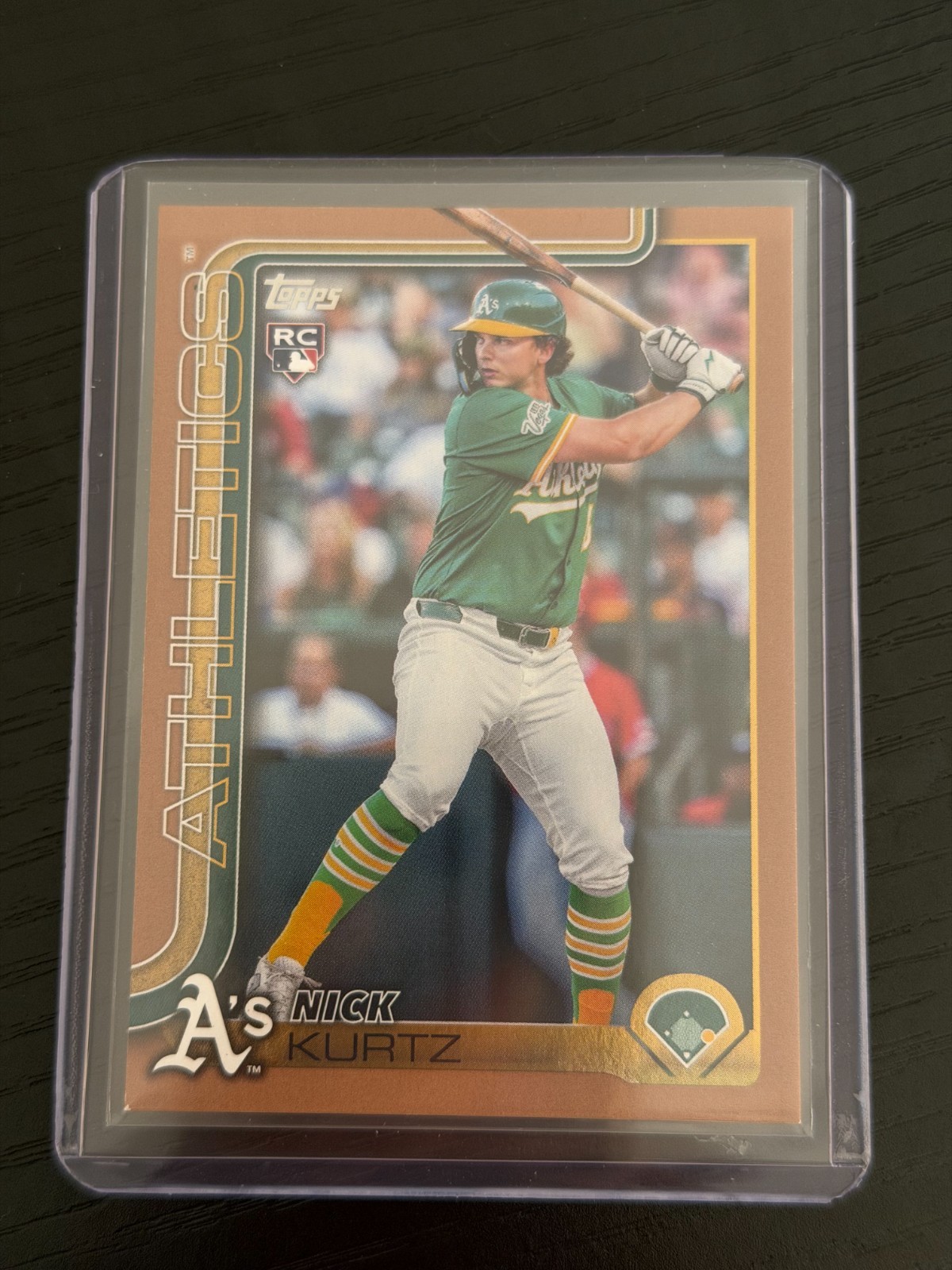 2025 Topps Update Series - Nick Kurtz #US201 Gold /2025 (RC)