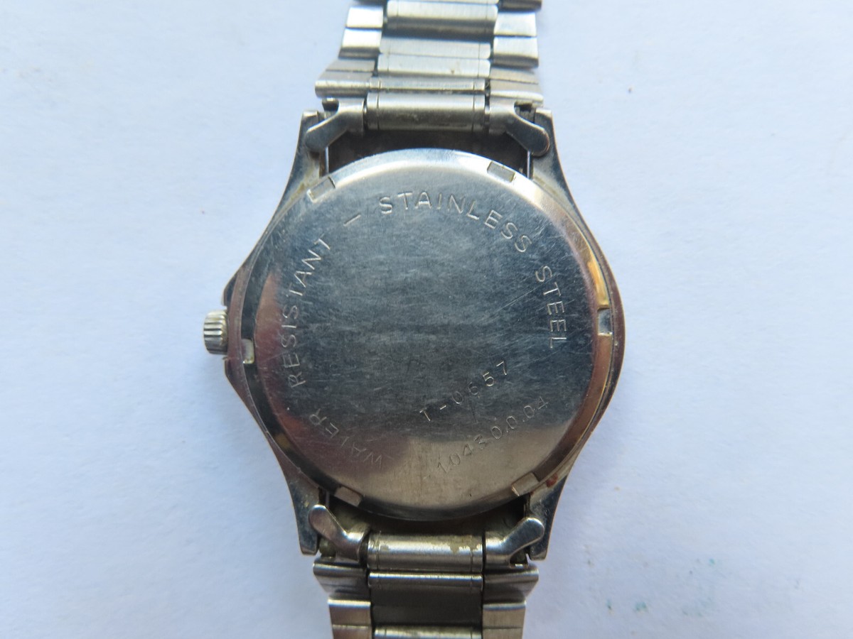Montre Homme Clyda Prestige Paris Mécanique, Boîtier Acier, Bracelet Cuir Noir - Occasion