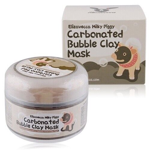 Elizavecca Milky Piggy Carbonated Bubble Clay Mask 100g/ 3.5fl.oz. Made In Korea - Picture 1 of 2