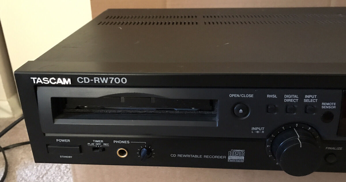 Tascam CD-RW700 CD Rewritable Recorder - NOT WORKING | eBay Tascam CD-RW700 CD Rewritable Recorder - NOT WORKING | eBay