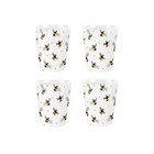 Scattered Bees Ceramic Egg Cups - Kitchen Gift Box Set of 4