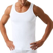 Men's Wide Strap Cotton Nottingham VL1700 Tank Top