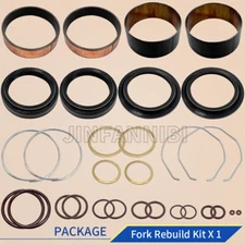 Fork Bushing Seal Dust Oil Rebuild Kit for Yamaha WR250 WR400F WR426F WR450F
