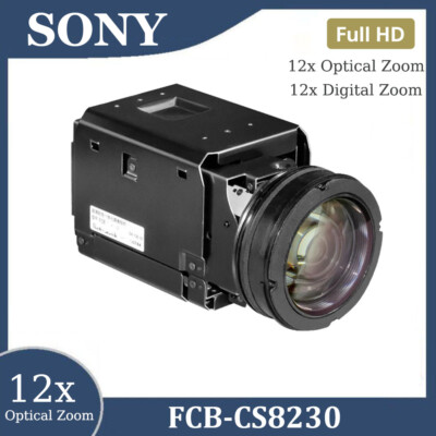 SONY FCB-CS8230 1.0 CMOS Sensor 12x Optischer Zoom HD CCTV Farbkamera Block