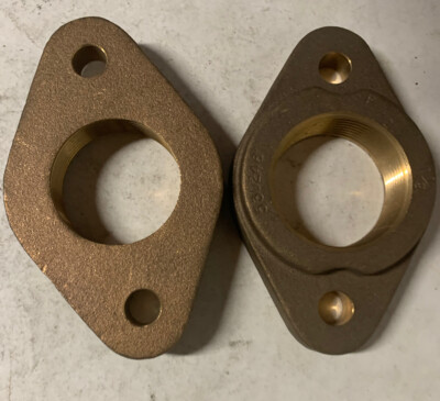 Cf112 CF112-HV-B Bronze Circulator Flanges (2) 1 1/2