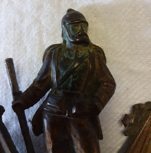 Bronzo Militare Germany Placca Fregio - Foto 6 di 12