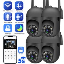 1-4Pack Wireless 5G WiFi Security Camera System Smart Outdoor Night Vision 1080P