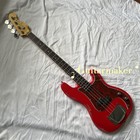 4 String Precision Electric Bass Guitar Vintage Relic Basswood Body Maple Neck