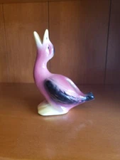 Vintage Pie Bird Style Long Necked Duck Ceramic Ashtray Vent