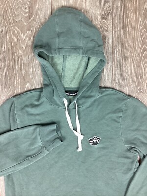 Travis Matthew Gray Hoodie Sweatshirt Pullover Men s Drawstring Wild Gray S