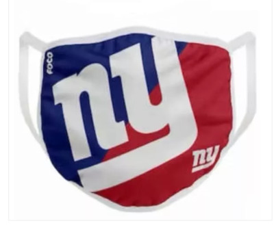 New York Giants Face Mask Cloth Reusable Washable Cotton Unisex Adult Sports 