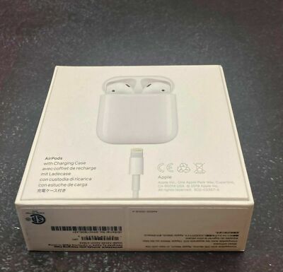 Genuine Apple AirPod 2nd Generation Box and charging cable only