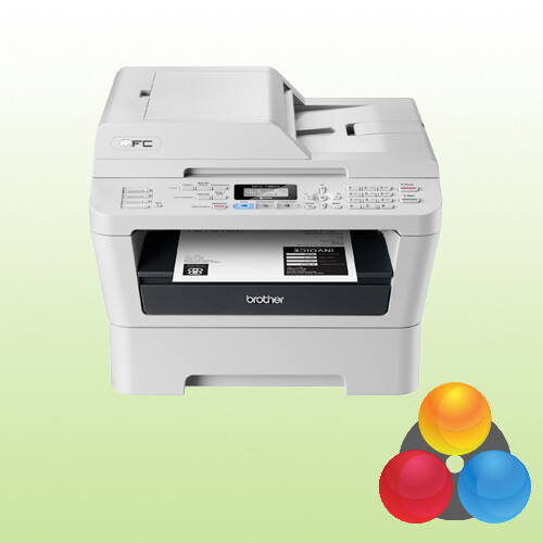 Brother Mfc 7360n Multifunktionsgerät Drucker Kopierer Scanner Und Fax Brother MFC-7360n Drucker Kopierer Scanner LAN A4 1.641 Blatt gedruckt