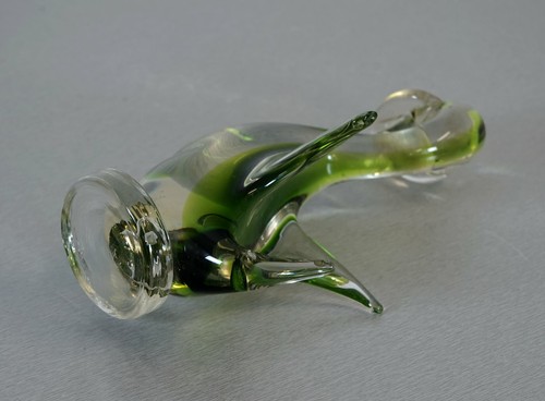 Murano Glas Ente Vogel Tier Skulptur Figur 18 cm Tierwelt Vintage Retro 60er J. - Bild 5 von 6