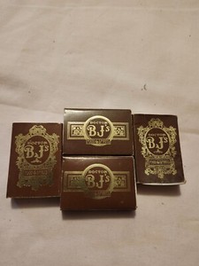 4 Vintage Doctor BJ's Food & Spirits Boxes + Wooden Matches