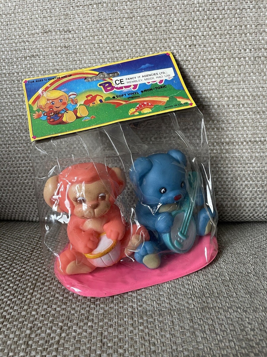 Vintage Baby Toys Vintage Toys Animals In Original Bag Retro Toys