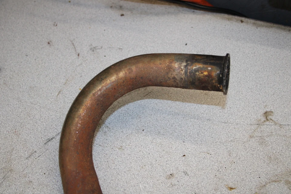 1974 Honda CL200 Scrambler EXHAUST PIPES 1644.UX - Image 3 of 4