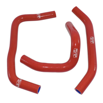 鈴木 Red Radiator Hoses Water Coolant Tube Silicone Pipes For ZX-25R ZX
