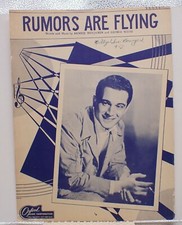 Rumors Are Flying - Bennie Benjamin & George Weiss - Sheet Music  1946