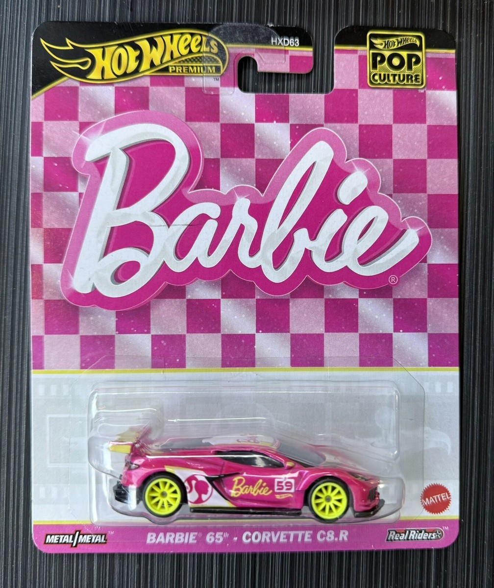2024 Hot Wheels - Barbie - Premium - Pink Corvette C8.R - Real