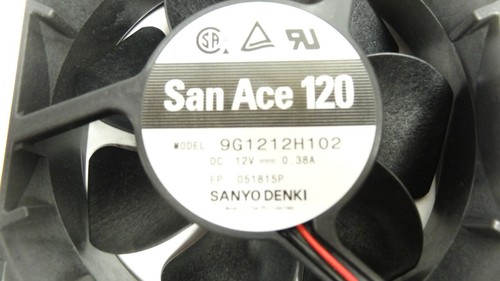 SAN ACE 120 9G1212G102 12VDC .38A Axial Cooling Fan - Picture 2 of 3