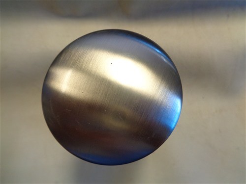 PUSH TOP UMBRELLA POP UP DRAIN BRUSHED NICKEL 4 3/8" MARINE BOAT