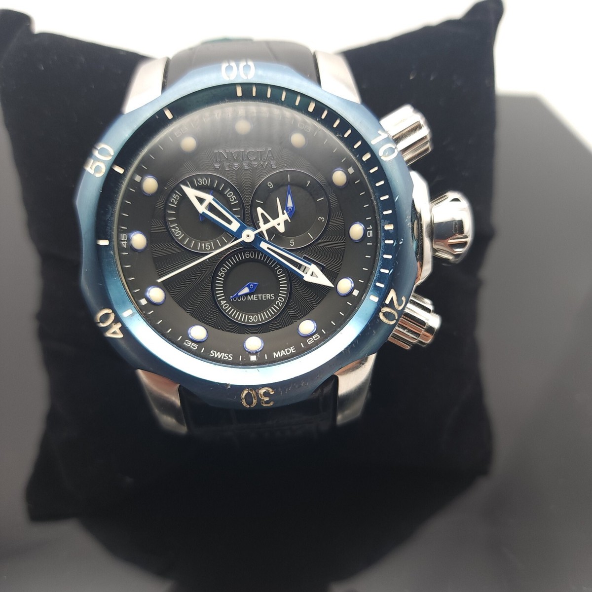 Invicta 10822 Reserve Venom Chronograph Black Dial Men's Watch