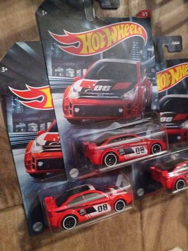 Hot Wheels 08 Ford Focus Cult Racers GFK18 Long Card Maßstab 1:64 Die Cast Neu - Bild 2 von 3