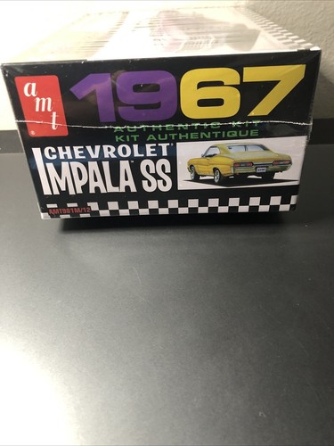 AMT 1967 Chevrolet Impala SS 1:25 Scale Plastic Model Kit F/S #981 Model Kit - Picture 6 of 9