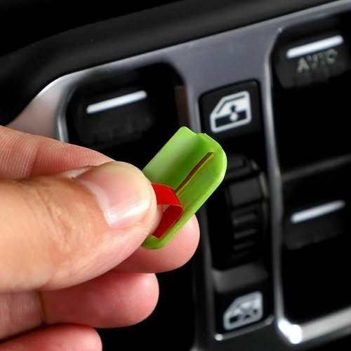 Interruptor de elevación de ventana 4 piezas botón decoración cubierta moldura para Jeep Wrangler JL 2018+ verde - Imagen 5 de 10