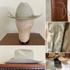 1960s Stetson 7x CLEAR BEAVER 7 Western Dress Hat Vtg Cowboy Silverbelly 60s