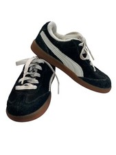 8 Puma Palermo Lace Up Toddler Boys Black Sneakers Casual Shoes 34266405