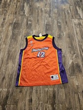 Champion Phoenix Mercury Edna Campbell Basketball Jersey Sz Small