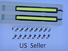 2x-super Bright Cob White Led Waterproof Lights 12v For Drl Fog Driving Lamp Usa